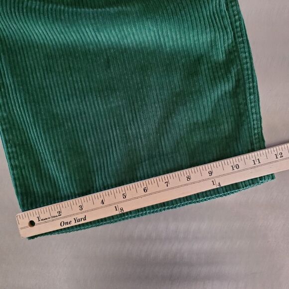 Empyre Darian Green Wide Leg Relaxed Loose Fit Cargo Corduroy Pants Small - Picture 5 of 14